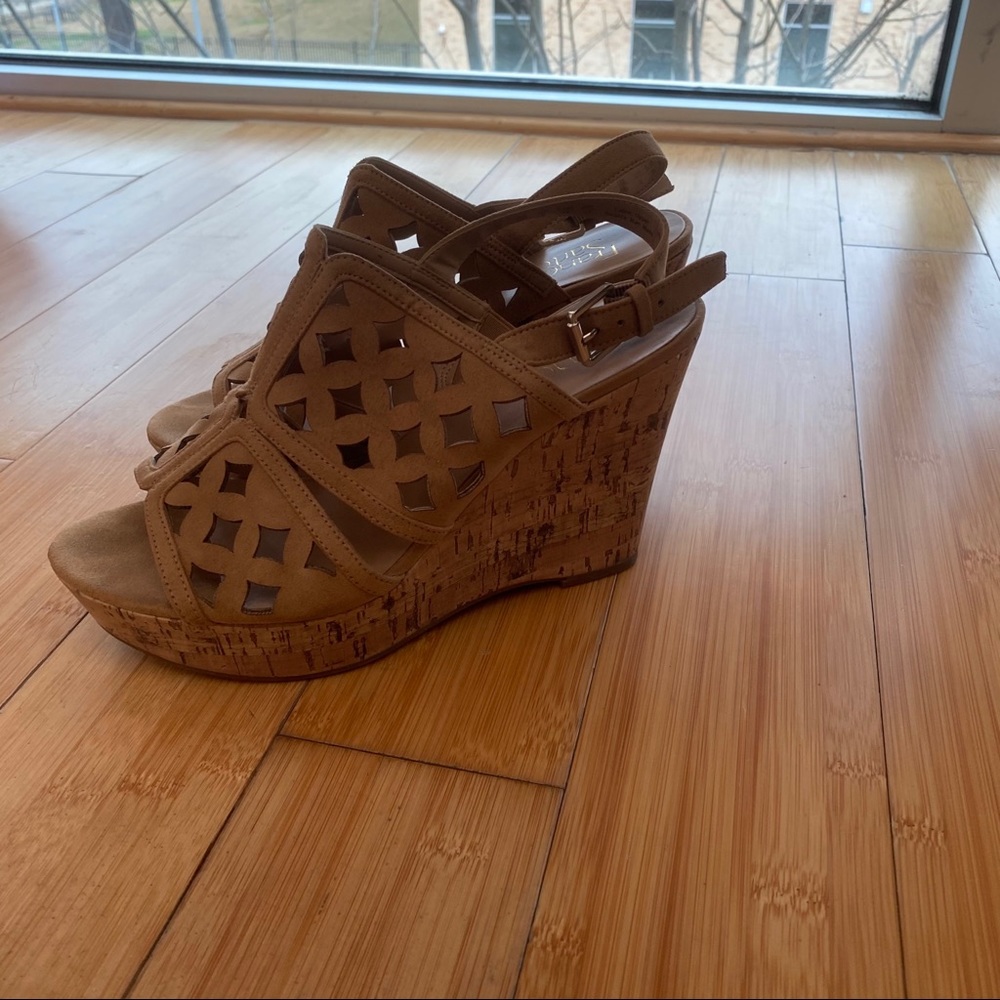 Franco Sarto wedge sandals 8